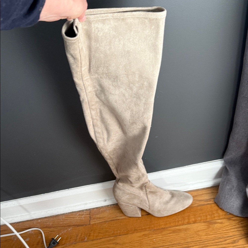 Women's Suede Knee-High Boots